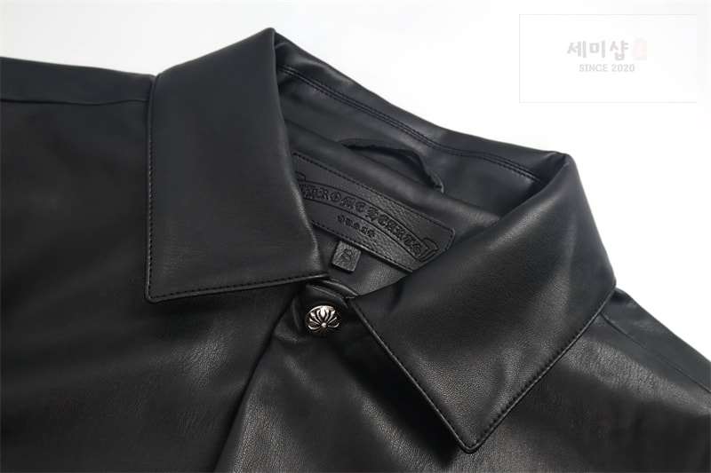 Chrome Hearts 크롬하츠 크로스 레더 자켓 의류 7번 이미지