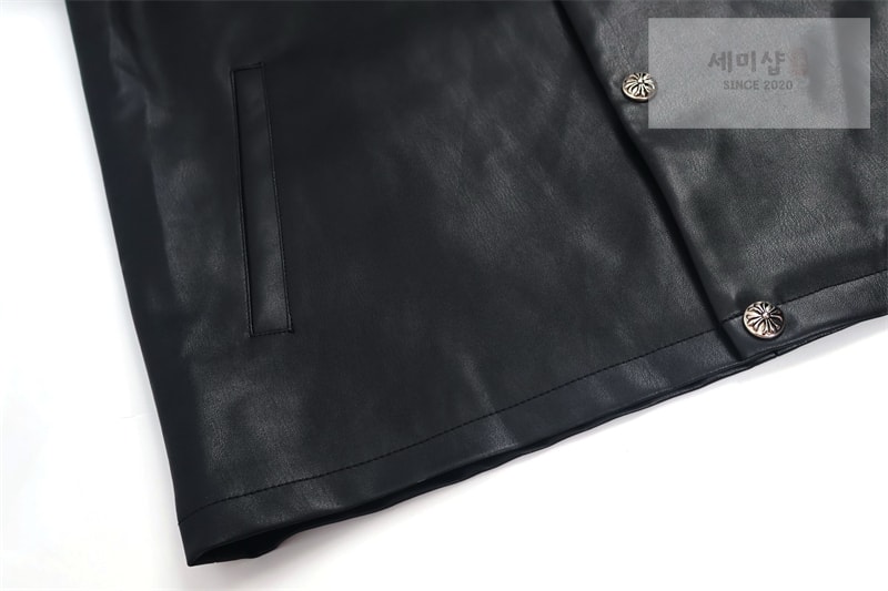 Chrome Hearts 크롬하츠 크로스 레더 자켓 의류 8번 이미지