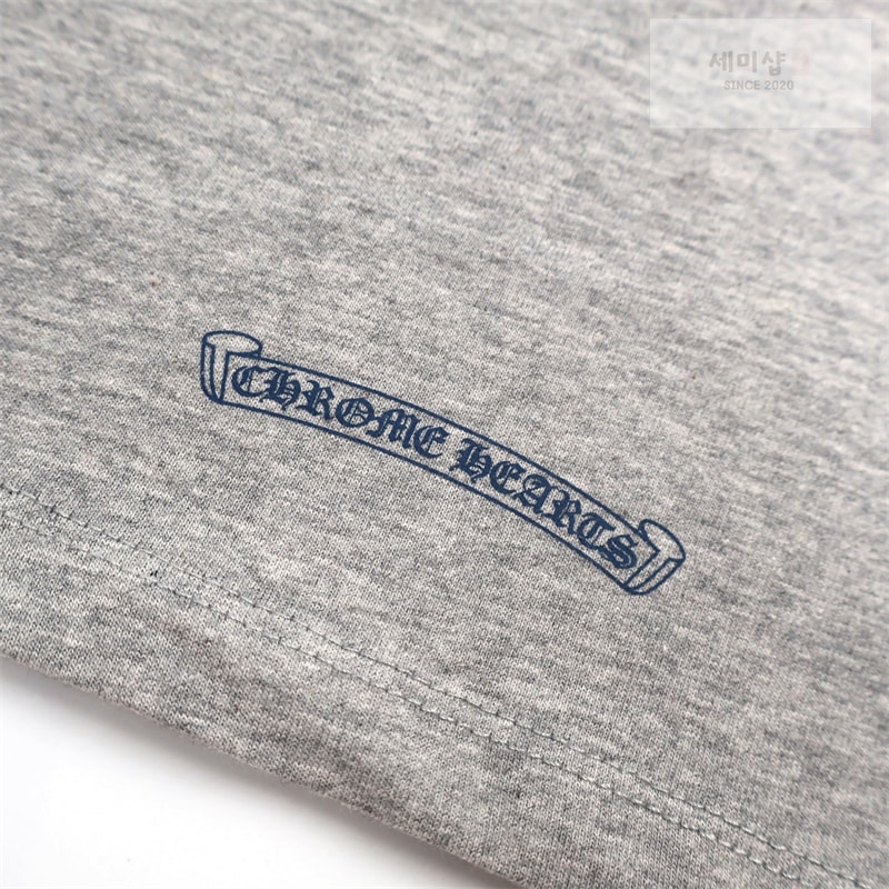 Chrome Hearts 크롬하츠 트리플 크로스 헐리우드 롱슬리브 티셔츠 그레이 의류 7번 이미지