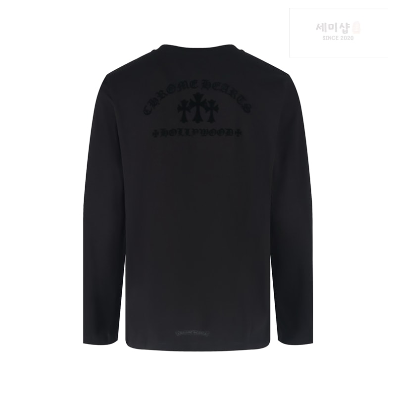 Chrome Hearts 크롬하츠 트리플 크로스 헐리우드 롱슬리브 티셔츠 그레이 의류 13번 이미지