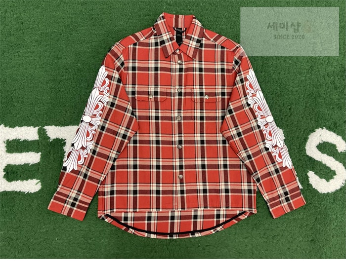 Chrome Hearts 크롬하츠 플로랄 크로스 로고 셔츠 2컬러 의류 8번 이미지