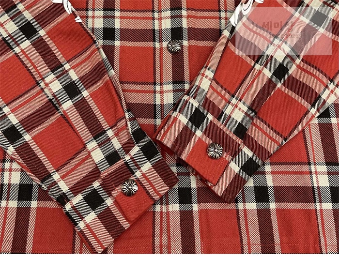 Chrome Hearts 크롬하츠 플로랄 크로스 로고 셔츠 2컬러 의류 12번 이미지