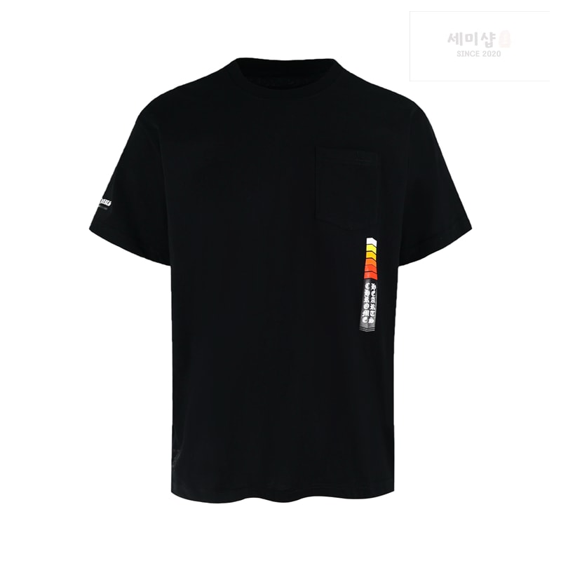 Chrome Hearts 크롬하츠 헐리우드 그라데이션 로고 반팔 티셔츠 블랙 의류 6번 이미지