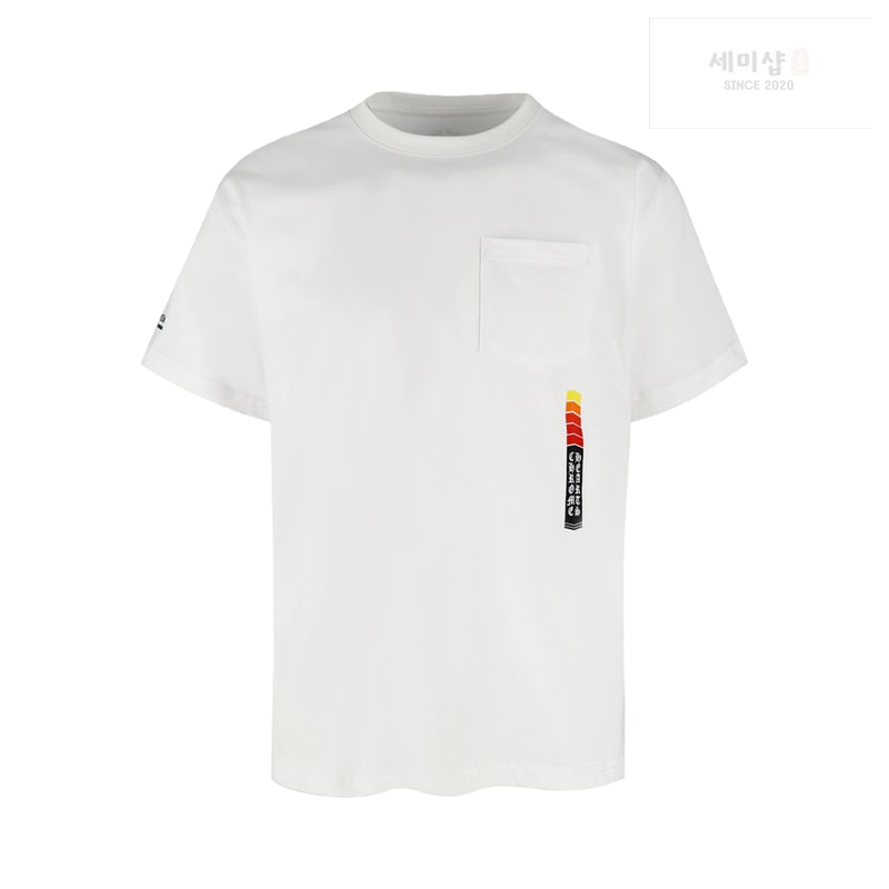 Chrome Hearts 크롬하츠 헐리우드 그라데이션 로고 반팔 티셔츠 블랙 의류 21번 이미지