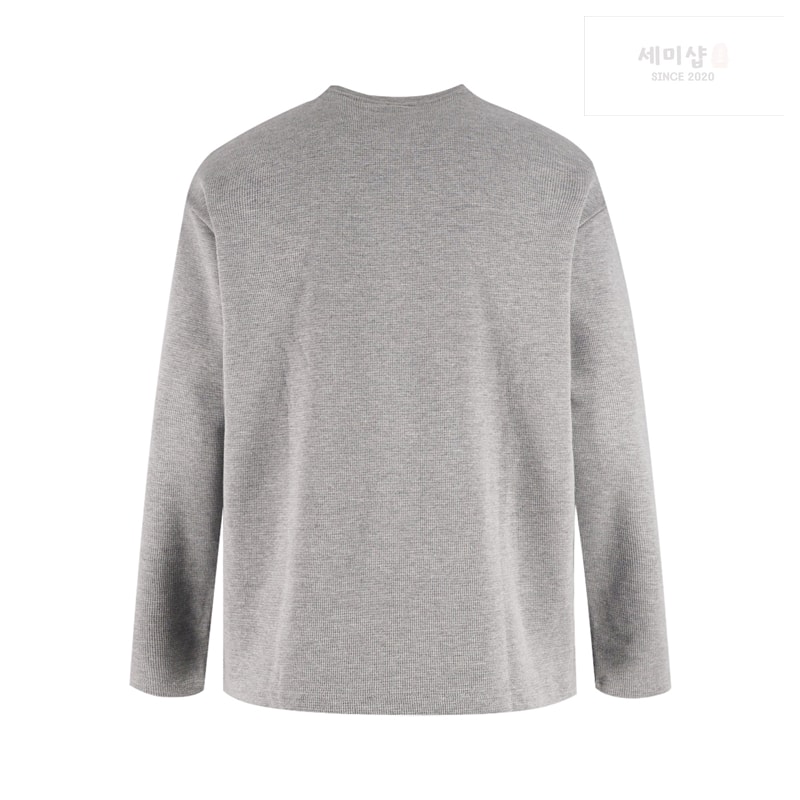 Chrome Hearts 크롬하츠 헨리넥 와플 버튼 니트 블랙 의류 4번 이미지