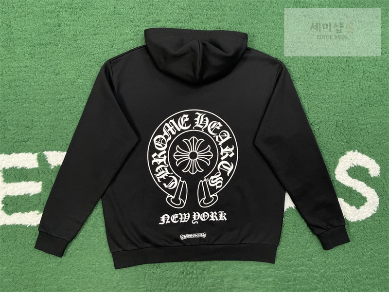 Chrome Hearts 크롬하츠 홀스슈 뉴욕 후드 집업 레플리카 4번 이미지 - 의류 | 세미샵 레플리카 사이트