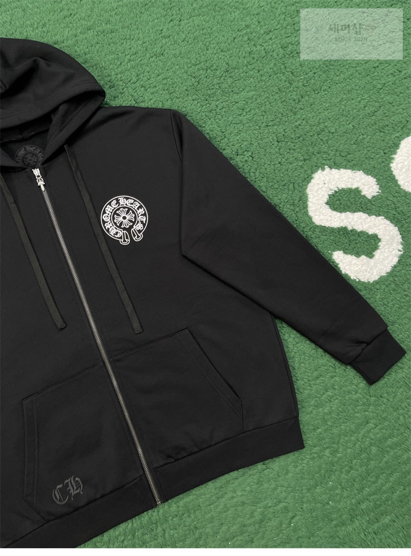 Chrome Hearts 크롬하츠 홀스슈 뉴욕 후드 집업 레플리카 5번 이미지 - 의류 | 세미샵 레플리카 사이트