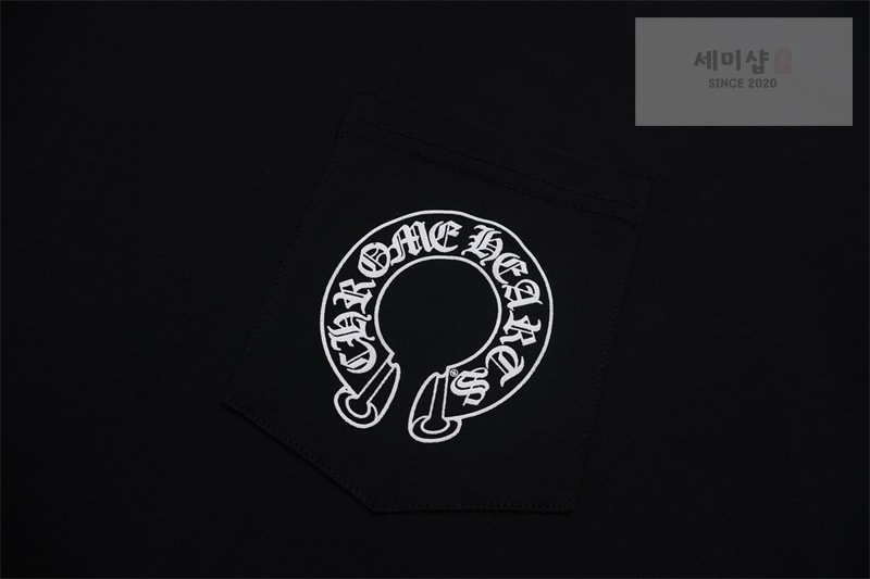 Chrome Hearts 크롬하츠 홀스슈 로고 포켓 롱슬리브 티셔츠 의류 6번 이미지