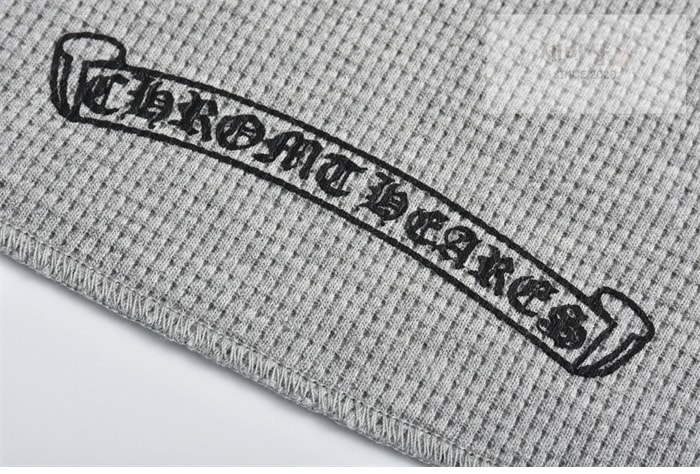 Chrome Hearts 크롬하츠 홀스슈 플로럴 슬리브 와플 써멀 티셔츠 그레이 의류 19번 이미지