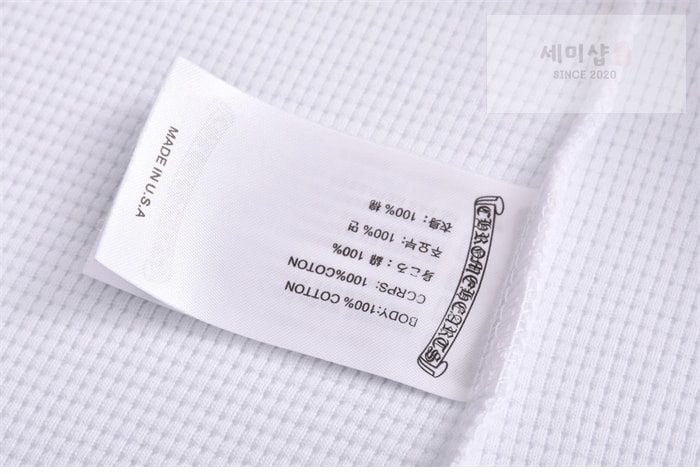 Chrome Hearts 크롬하츠 홀스슈 플로럴 슬리브 와플 써멀 티셔츠 그레이 의류 23번 이미지