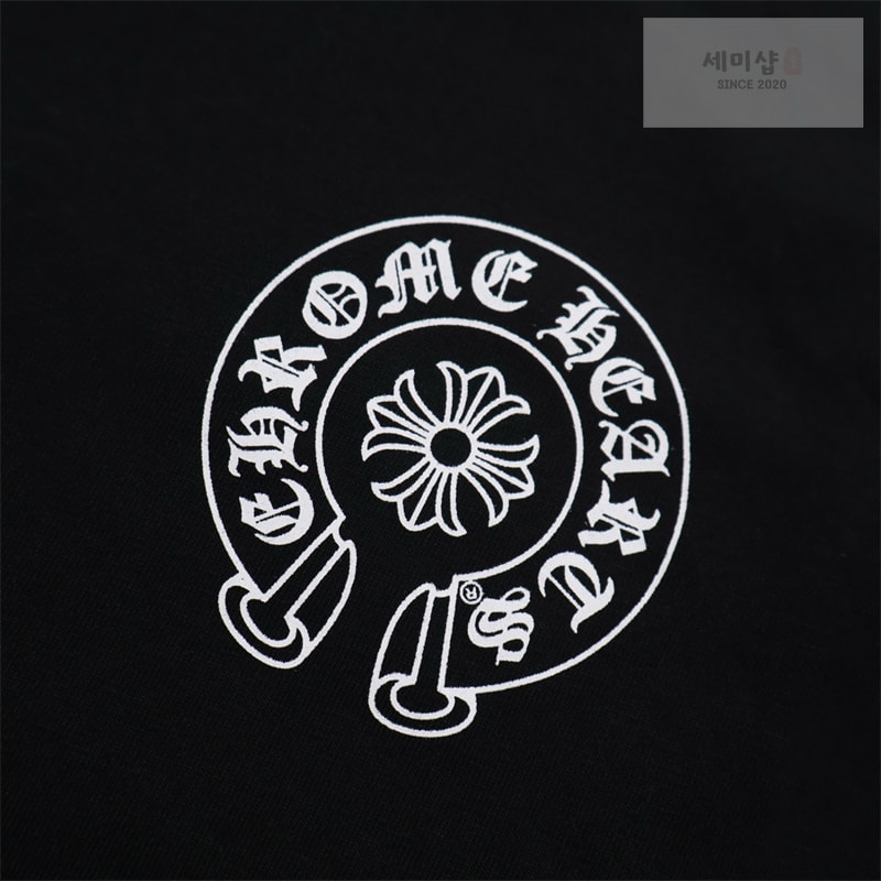 Chrome Hearts 크롬하츠 33 홀스슈 로고 롱 슬리브 티셔츠 의류 5번 이미지