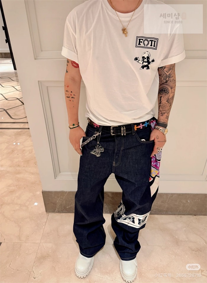 Chrome Hearts 크롬하츠 FOTI 포티 로고 멀티 반팔 티셔츠 의류 12번 이미지