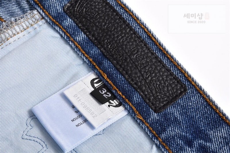 Chrome Hearts 크롬하츠 x 리바이스 멀티 크로스 데님 팬츠 의류 9번 이미지