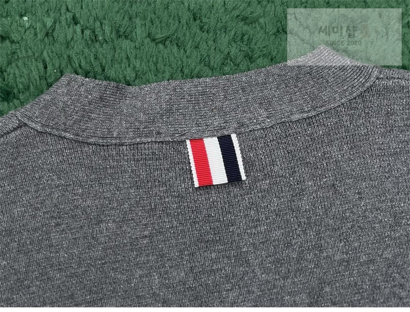 Thom Browne 톰브라운 밀라노 스티치 암밴드 가디건 네이비 의류 9번 이미지