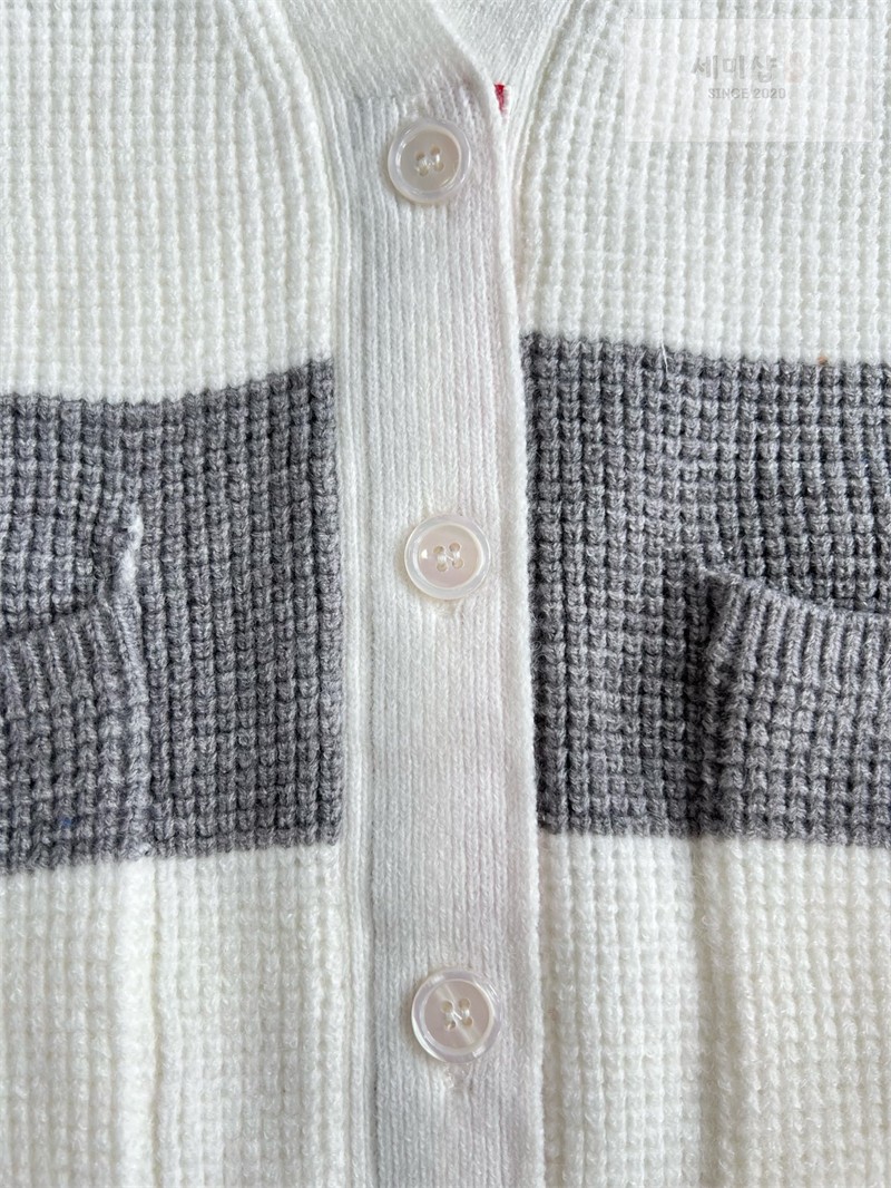 Thom Browne 톰브라운 사선완장 럭비 스트라이프 밀라노 스티치 가디건 의류 18번 이미지