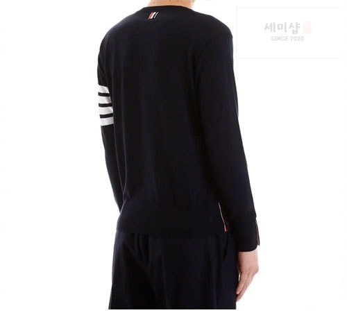 Thom Browne 톰브라운 사선완장 4-Bar 니트 스웨터 의류 1번 이미지