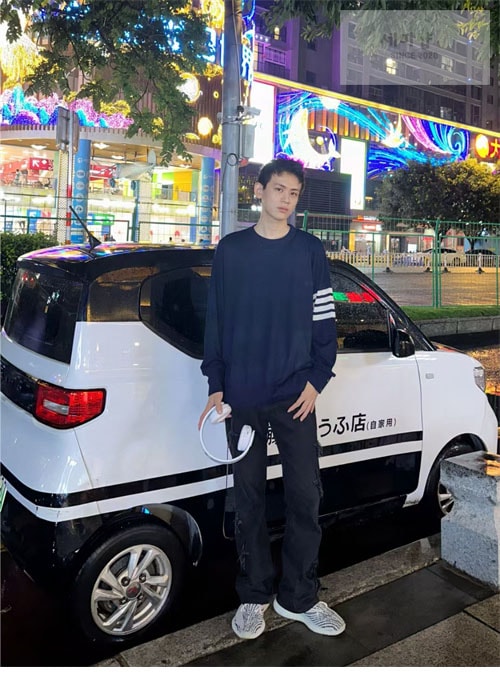Thom Browne 톰브라운 사선완장 4-Bar 니트 스웨터 의류 5번 이미지