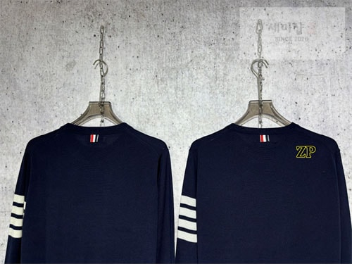 Thom Browne 톰브라운 사선완장 4-Bar 니트 스웨터 의류 28번 이미지