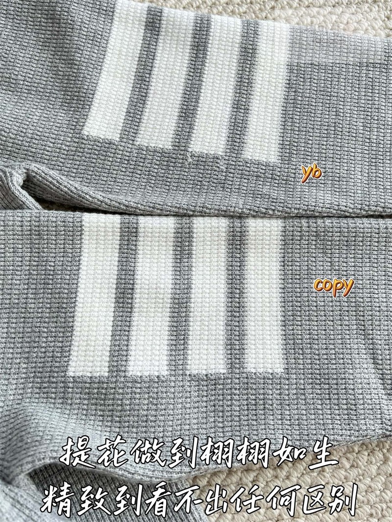 Thom Browne 톰브라운 사선완장 4-Bar 리넨 코튼 후드 집업 네이비 의류 9번 이미지