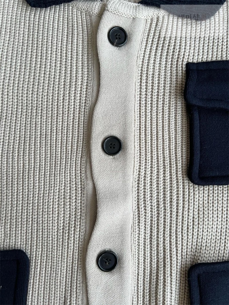 Thom Browne 톰브라운 사선완장 4-Bar 보일 울 워크맨 자켓 그린 의류 19번 이미지