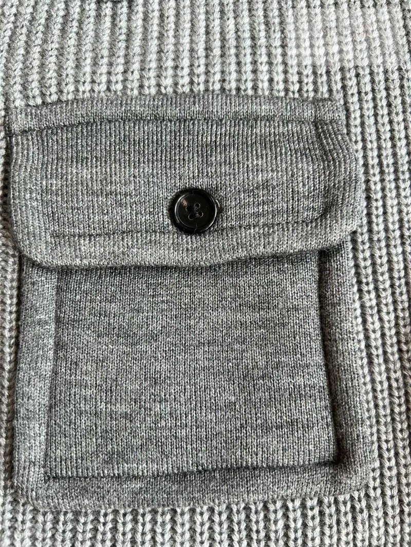 Thom Browne 톰브라운 사선완장 4-Bar 보일 울 워크맨 자켓 그린 의류 38번 이미지