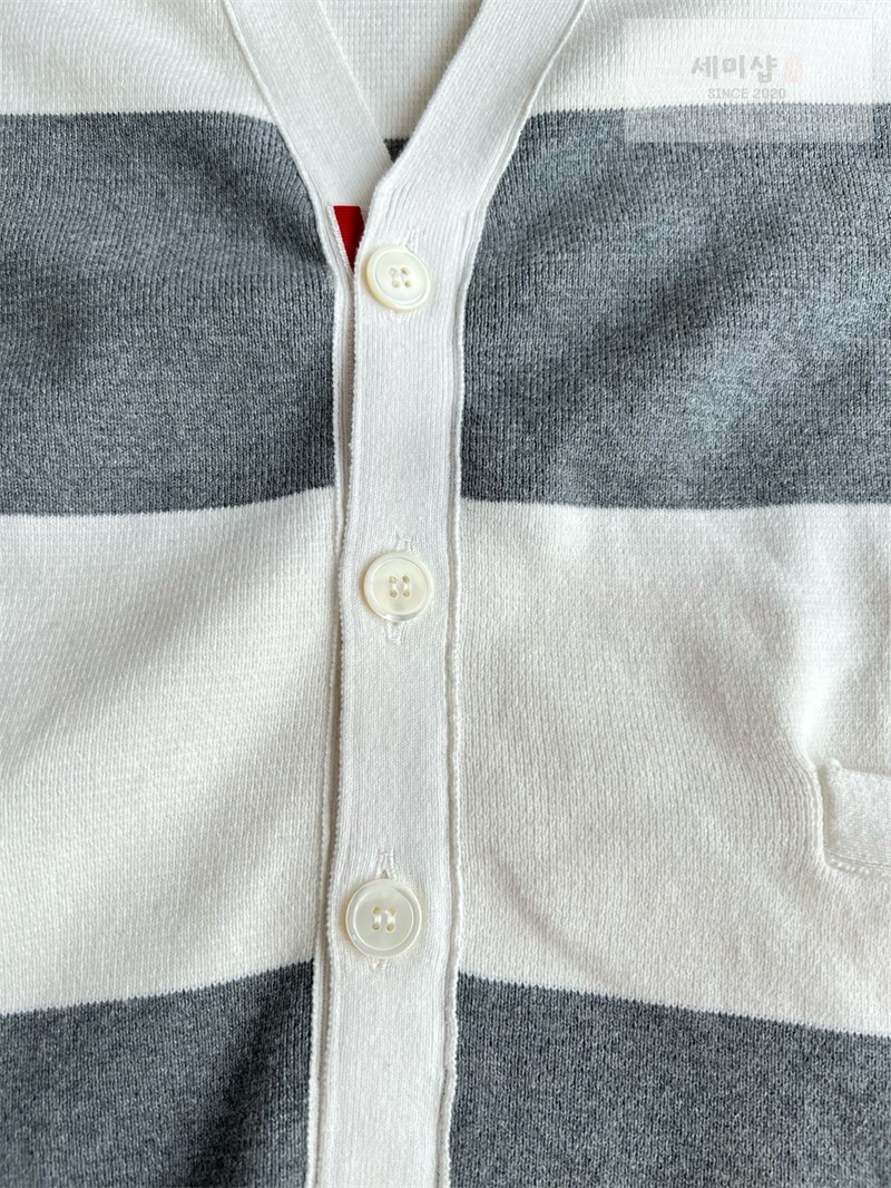 Thom Browne 톰브라운 사선완장 4-Bar 앵커 자카드 봄버 자켓 네이비 의류 29번 이미지