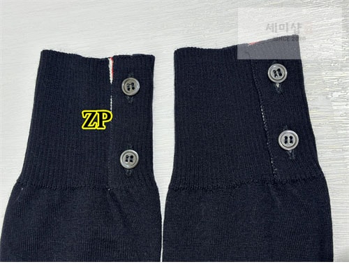 Thom Browne 톰브라운 사선완장 4-Bar 여성용 울 가디건 의류 11번 이미지