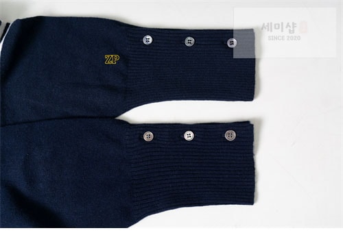 Thom Browne 톰브라운 사선완장 4-Bar 캐시미어 크롭 가디건 의류 22번 이미지