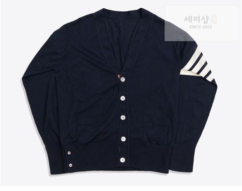 Thom Browne 톰브라운 사선완장 4-Bar 클래식 가디건 레플리카 2번 이미지 - 의류 | 세미샵 레플리카 사이트