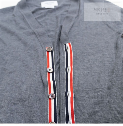 Thom Browne 톰브라운 사선완장 4-Bar 클래식 가디건 의류 7번 이미지