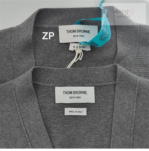 Thom Browne 톰브라운 사선완장 4-Bar 클래식 울 가디건 의류 10번 이미지