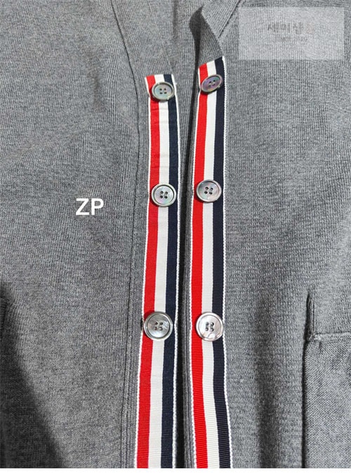 Thom Browne 톰브라운 사선완장 4-Bar 클래식 울 가디건 의류 13번 이미지