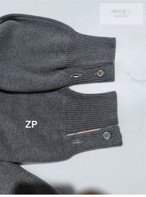 Thom Browne 톰브라운 사선완장 4-Bar 클래식 울 가디건 의류 32번 이미지