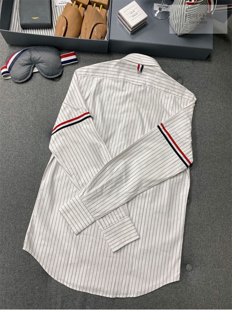 Thom Browne 톰브라운 암밴드 스트레이트 핏 옥스포드 셔츠 의류 8번 이미지