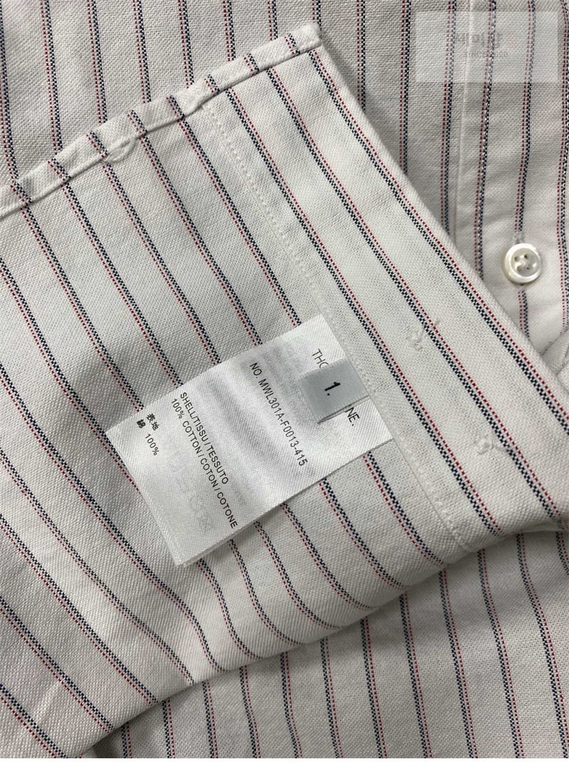 Thom Browne 톰브라운 암밴드 스트레이트 핏 옥스포드 셔츠 의류 9번 이미지
