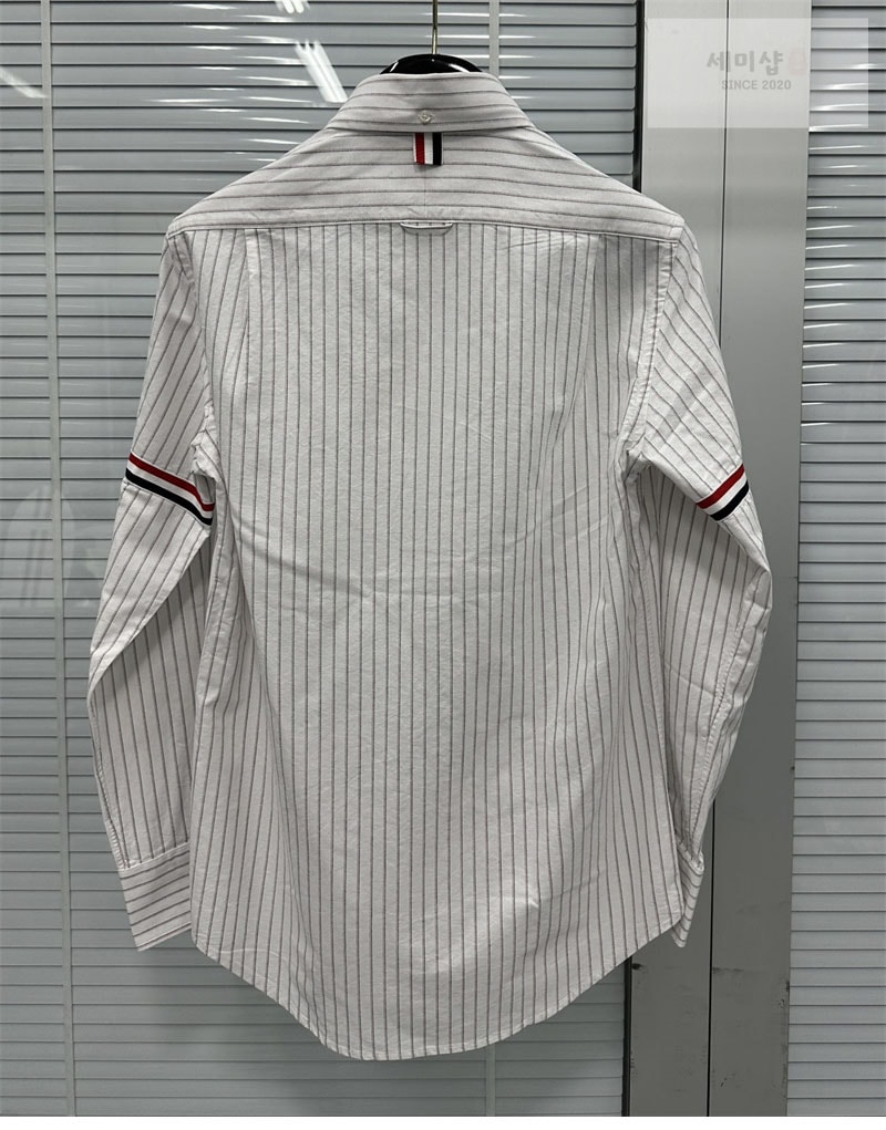 Thom Browne 톰브라운 암밴드 스트레이트 핏 옥스포드 셔츠 의류 12번 이미지