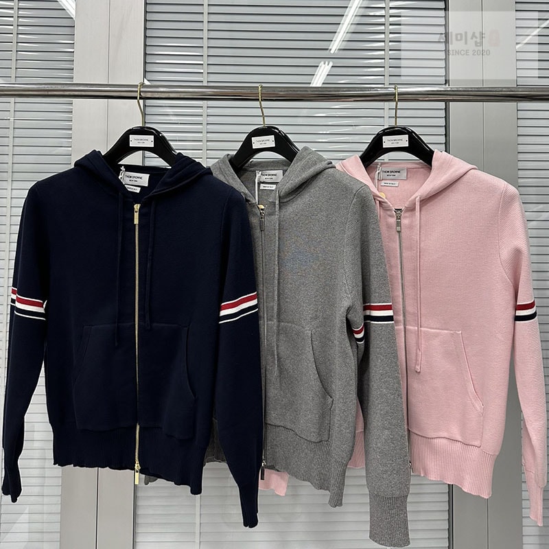 Thom Browne 톰브라운 암밴드 후드 집업 의류 1번 이미지