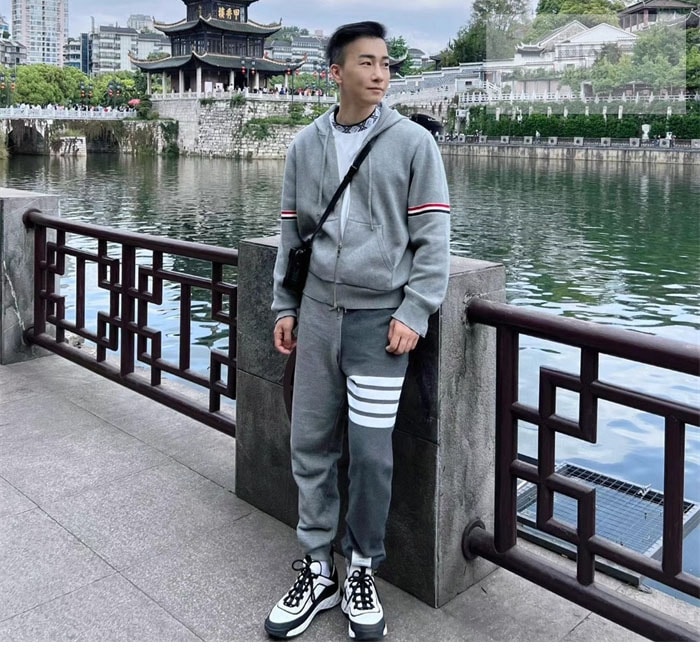 Thom Browne 톰브라운 암밴드 후드 집업 의류 4번 이미지