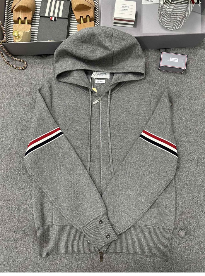 Thom Browne 톰브라운 암밴드 후드 집업 의류 9번 이미지