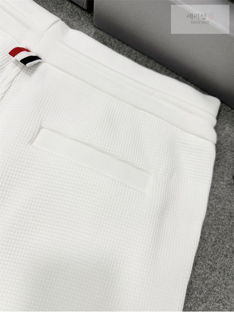 Thom Browne 톰브라운 와플 사선완장 4-Bar 스웨트팬츠 의류 6번 이미지
