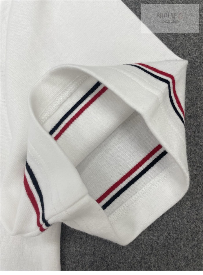 Thom Browne 톰브라운 코튼 럭비 그로그랭 암밴드 티셔츠 의류 12번 이미지