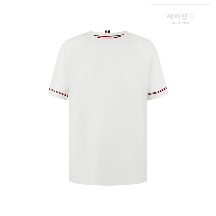 Thom Browne 톰브라운 코튼 럭비 반팔 티셔츠 의류 4번 이미지