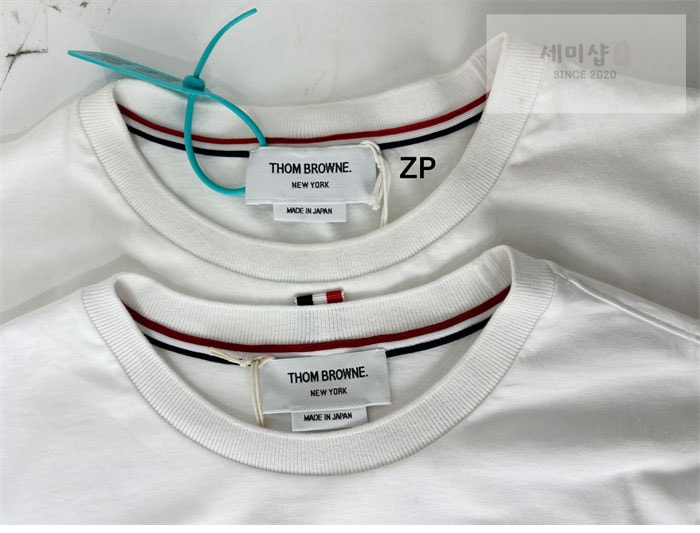 Thom Browne 톰브라운 코튼 반팔 티셔츠 화이트 레플리카 27번 이미지 - 의류 | 세미샵 레플리카 사이트