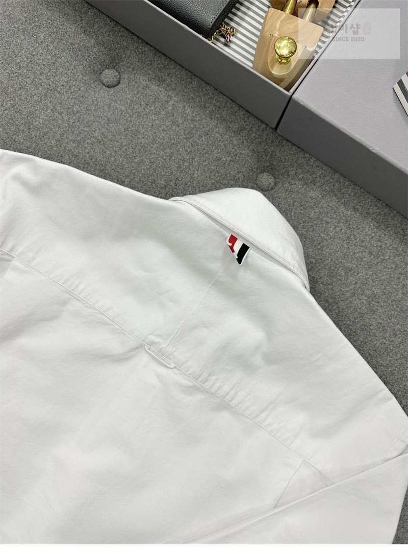 Thom Browne 톰브라운 클래식 사선완장 옥스포드 박스핏 셔츠 의류 11번 이미지