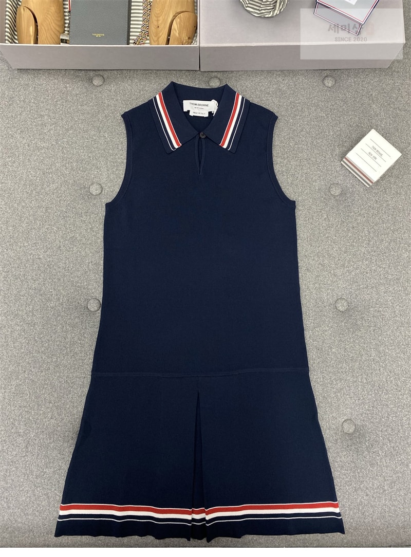 Thom Browne 톰브라운 테니스 폴로 미니 원피스 의류 3번 이미지