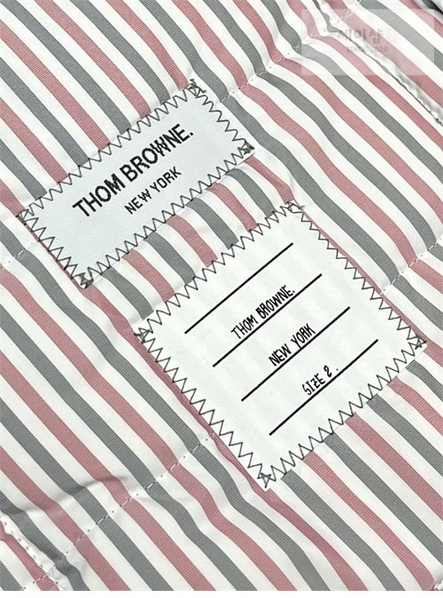 Thom Browne 톰브라운 퍼넬 넥다운 패딩 베스트 의류 17번 이미지
