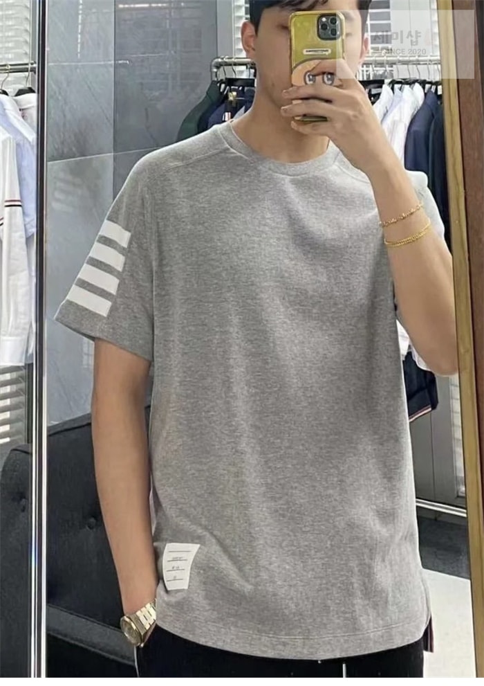 Thom Browne 톰브라운 4-Bar 사선완장 반팔 티셔츠 의류 23번 이미지