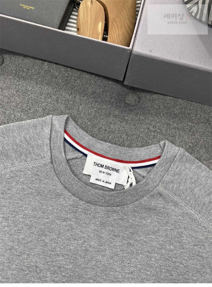 Thom Browne 톰브라운 4-Bar 사선완장 반팔 티셔츠 의류 9번 이미지
