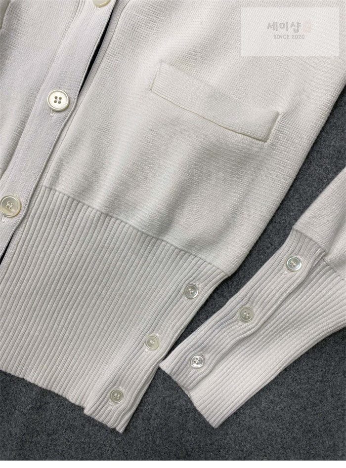 Thom Browne 톰브라운 4-Bar 사선완장 여성용 가디건 의류 7번 이미지