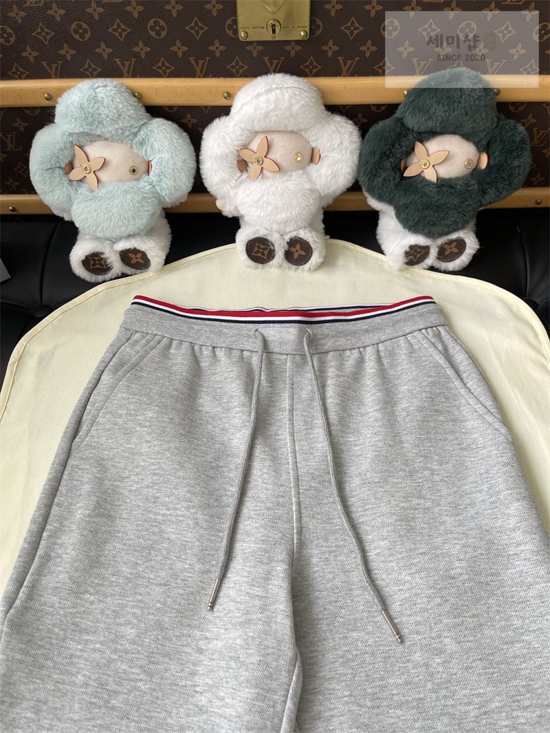 Thom Browne 톰브라운 RWB 스트라이프 미드 숏 팬츠 그레이 의류 15번 이미지
